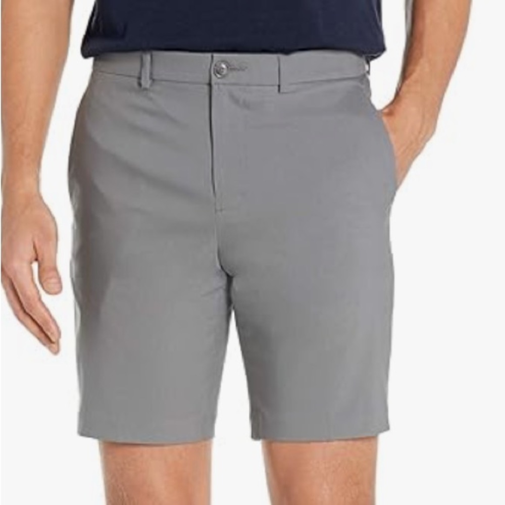 Perry Ellis Flat Front Performance Stretch Men’s Golf Shorts